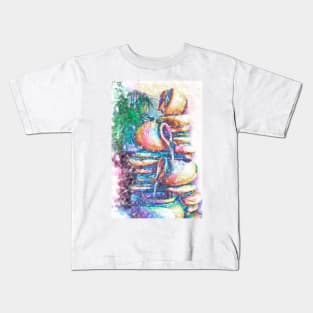 Patio Fountain Kids T-Shirt